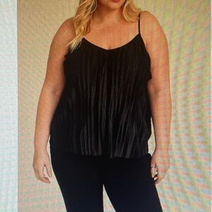Maurice’s plus size women’s Plisse Swing Cami